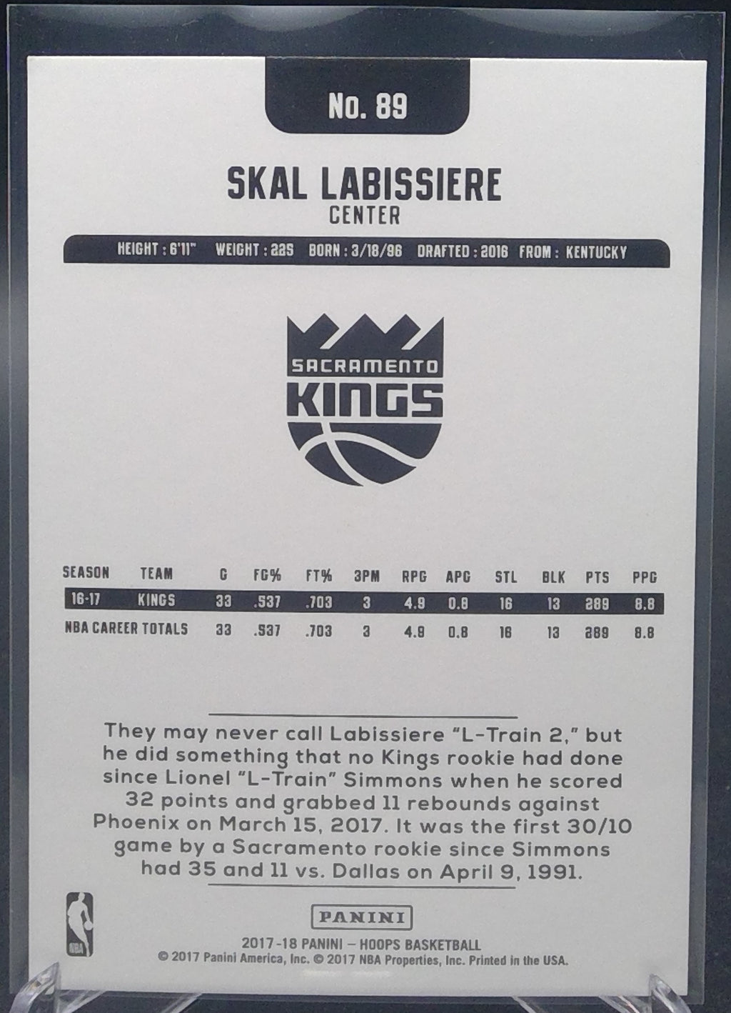 Skal Labissiere #89
