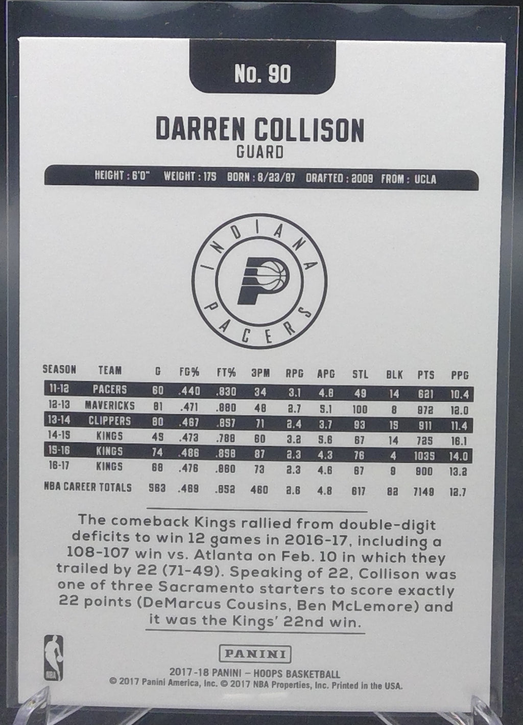 Darren Collison #90
