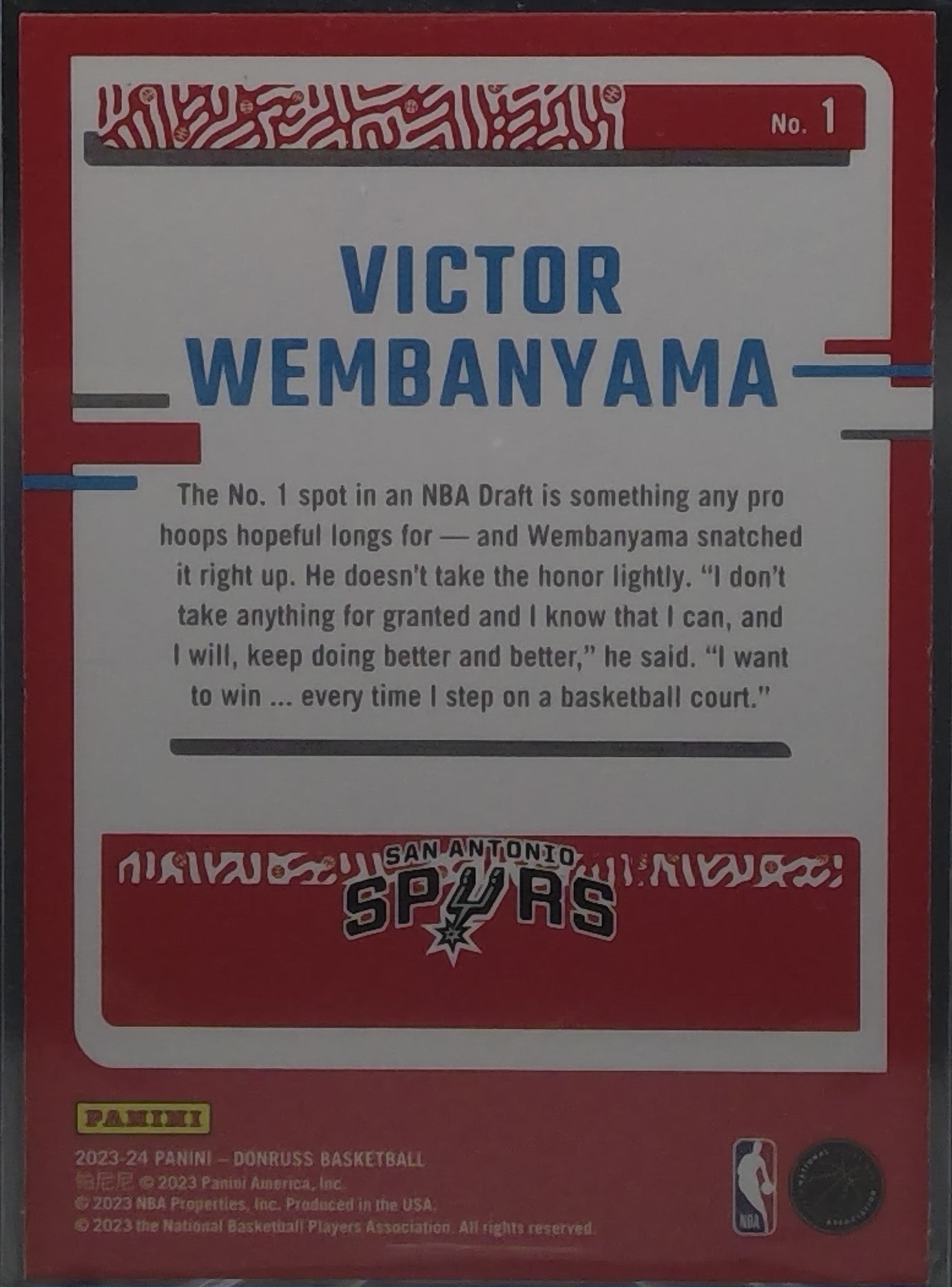 Victor Wembanyama #1
