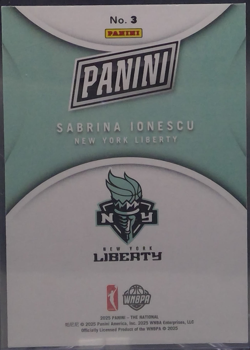 Sabrina Ionescu #3