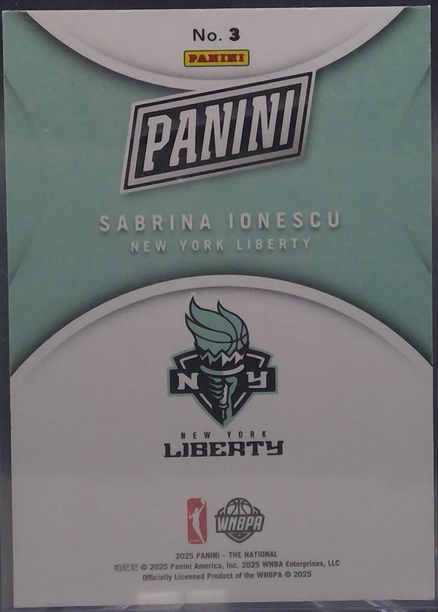 Sabrina Ionescu #3