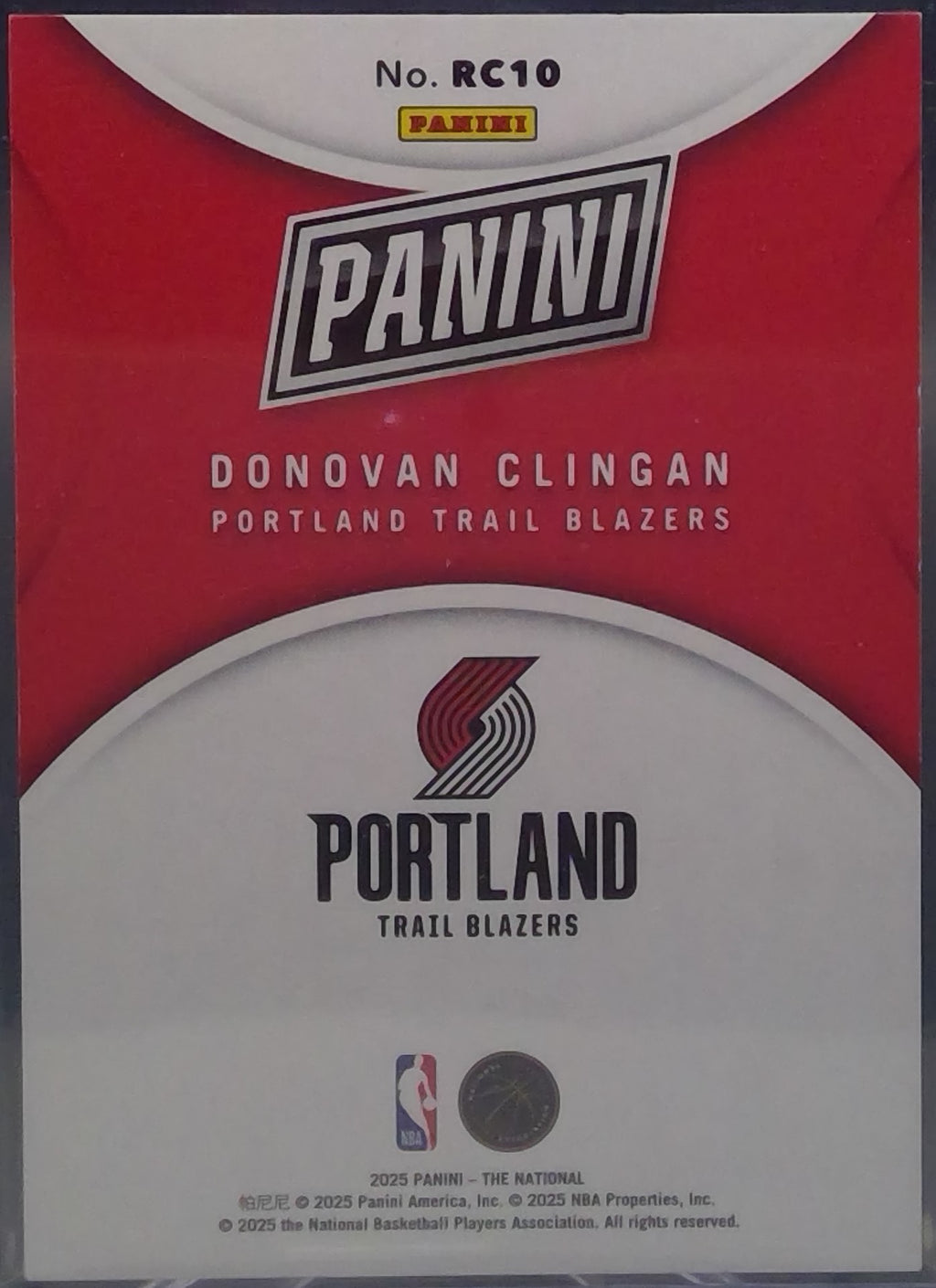 Donovan Clingan #RC10