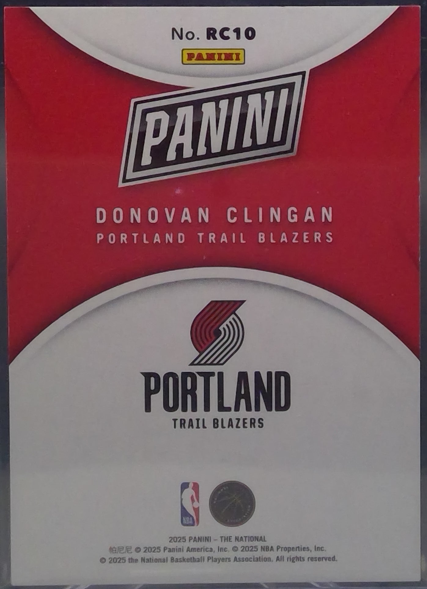 Donovan Clingan #RC10