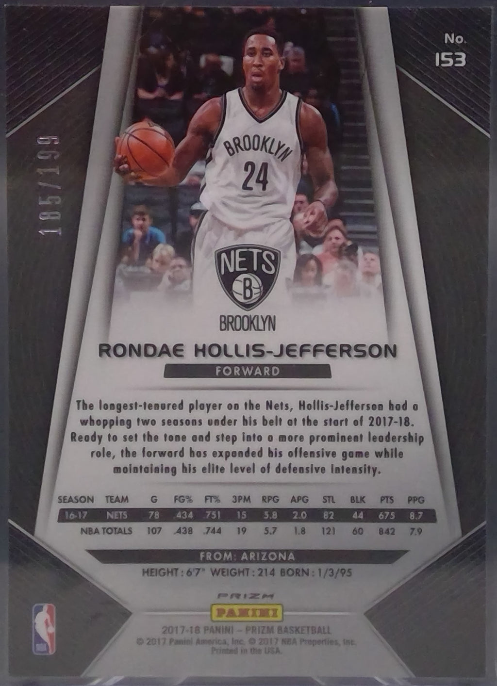 Rondae Hollis-Jefferson #153