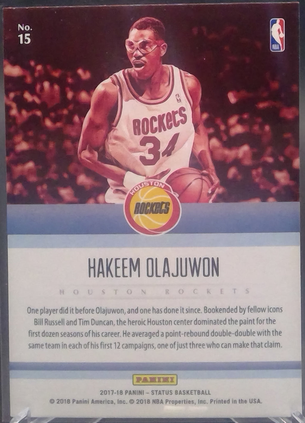 Hakeem Olajuwon #15