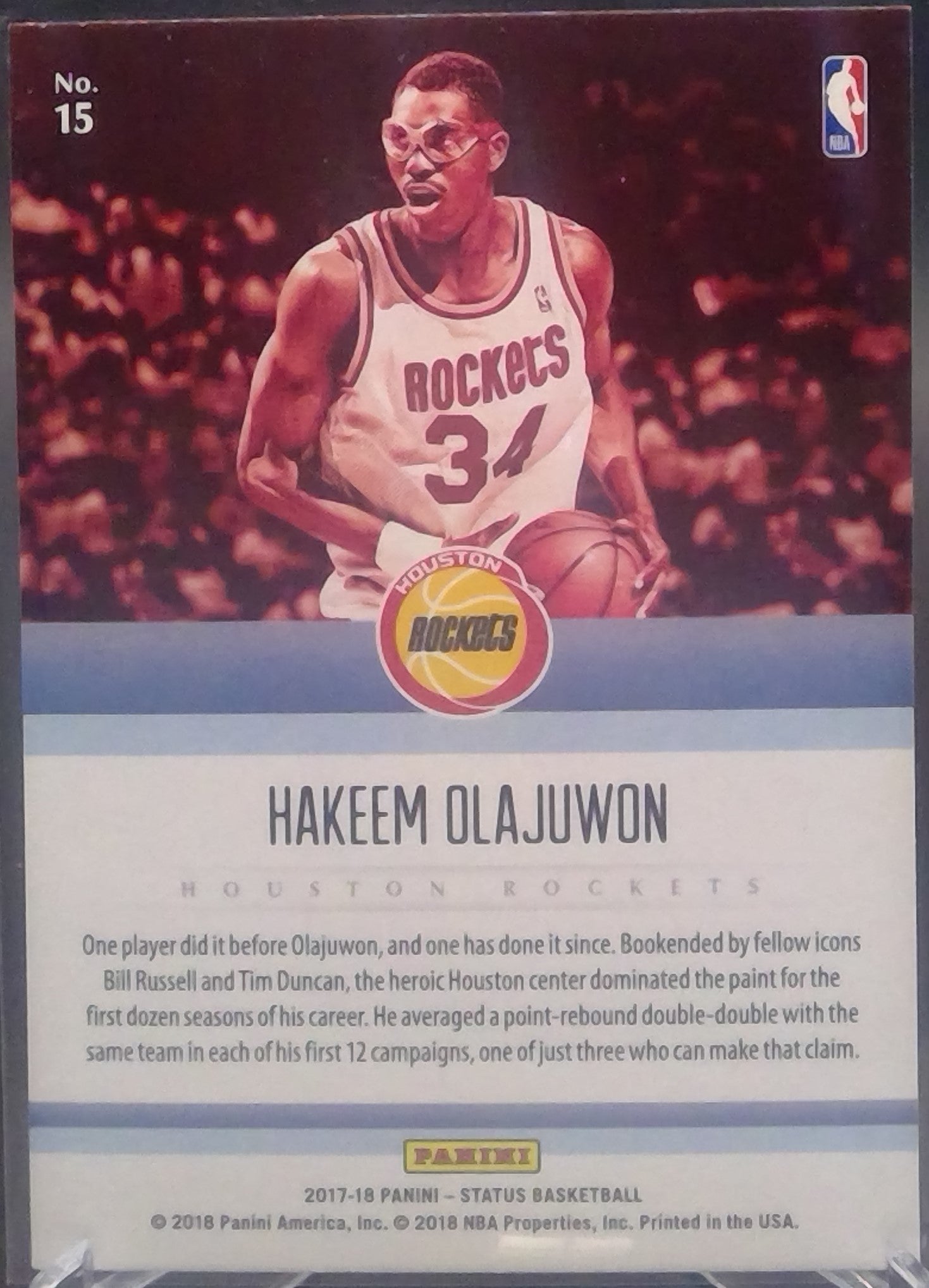 Hakeem Olajuwon #15