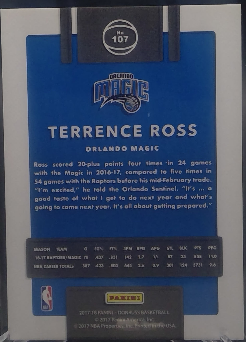 Terrence Ross #107