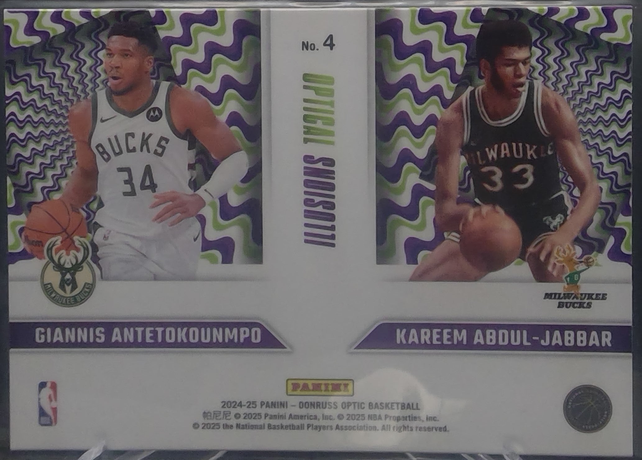 Giannis Antetokounmpo / Kareem Abdul-Jabbar #4