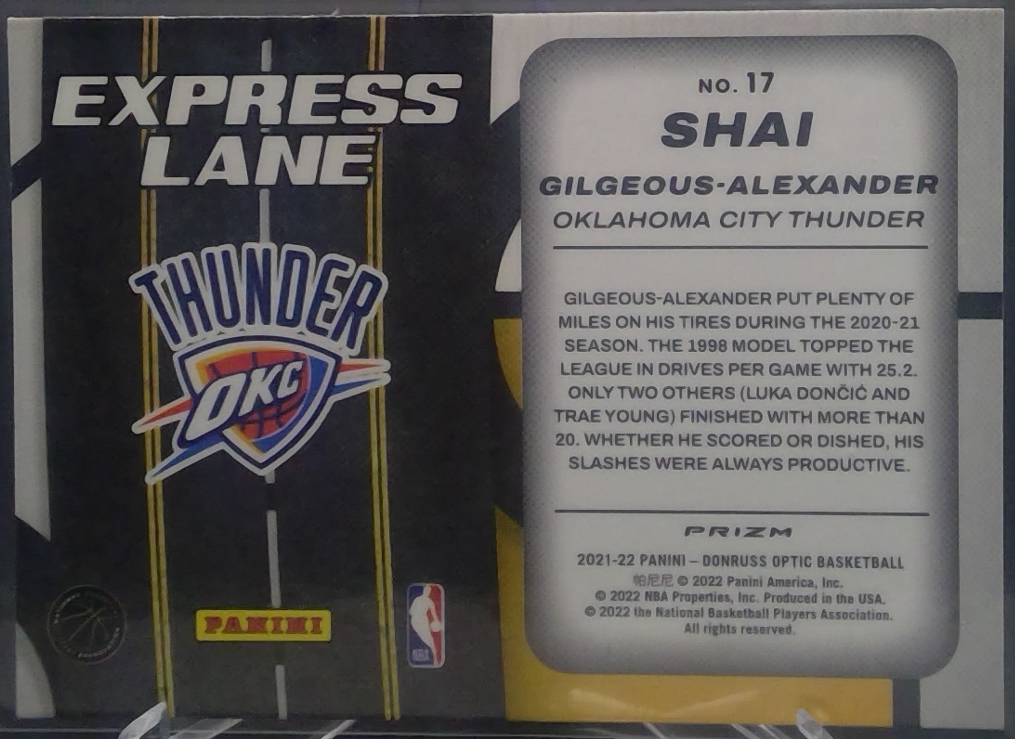 Shai Gilgeous Alexander #17