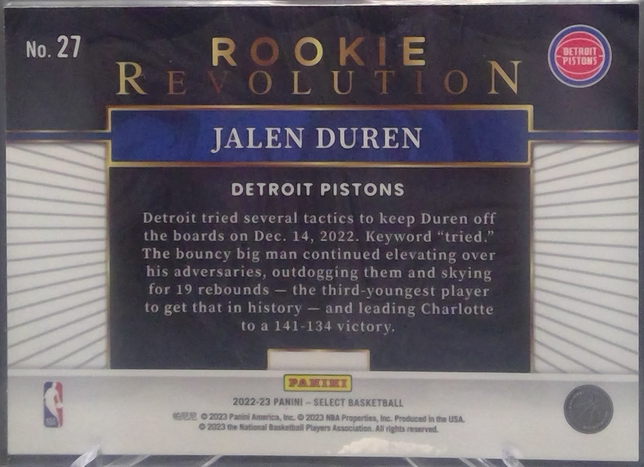 Jalen Duren #27