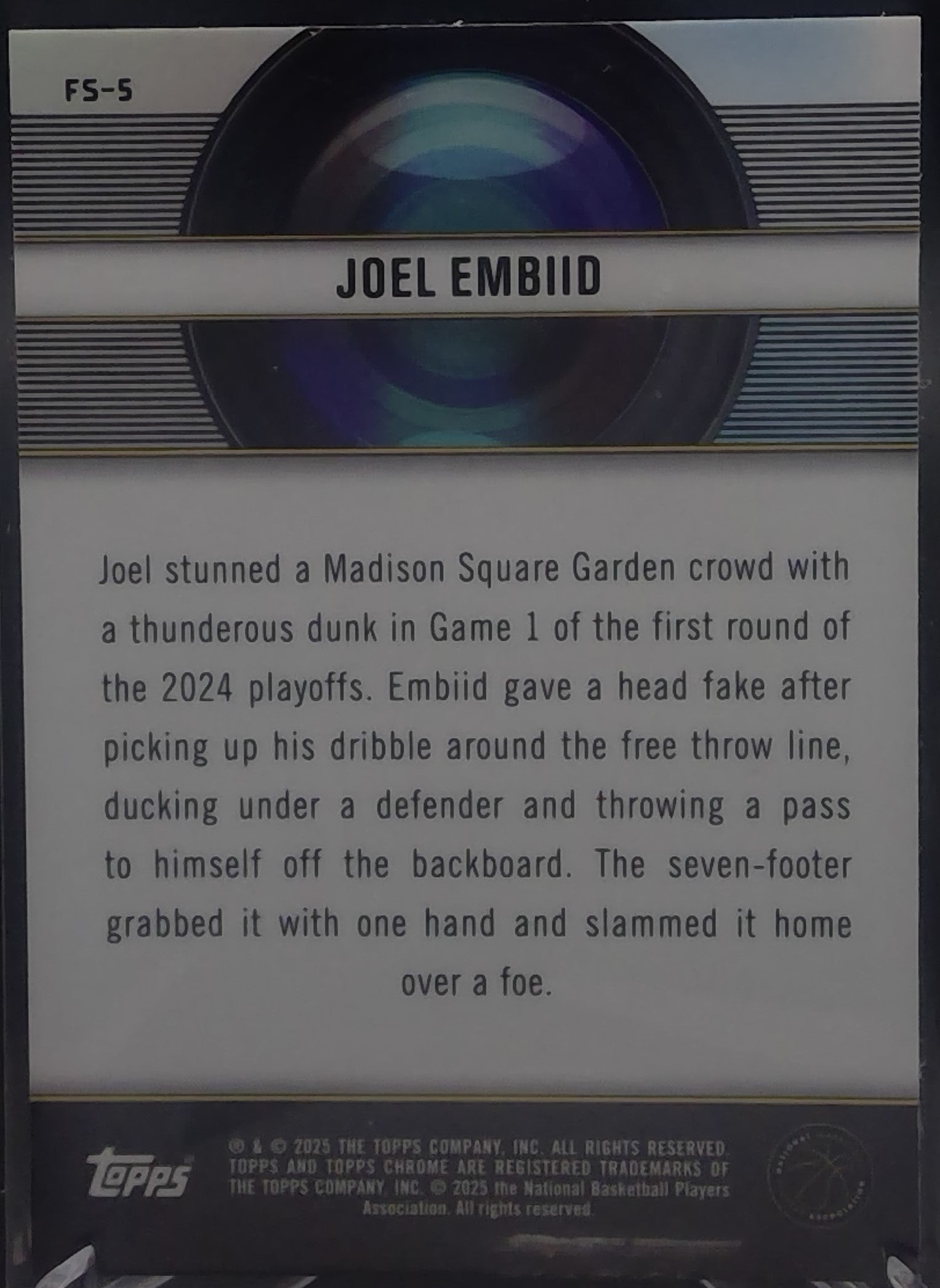 Joel Embiid #FS-5