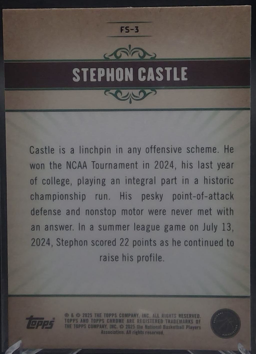 Stephon Castle #FS-3