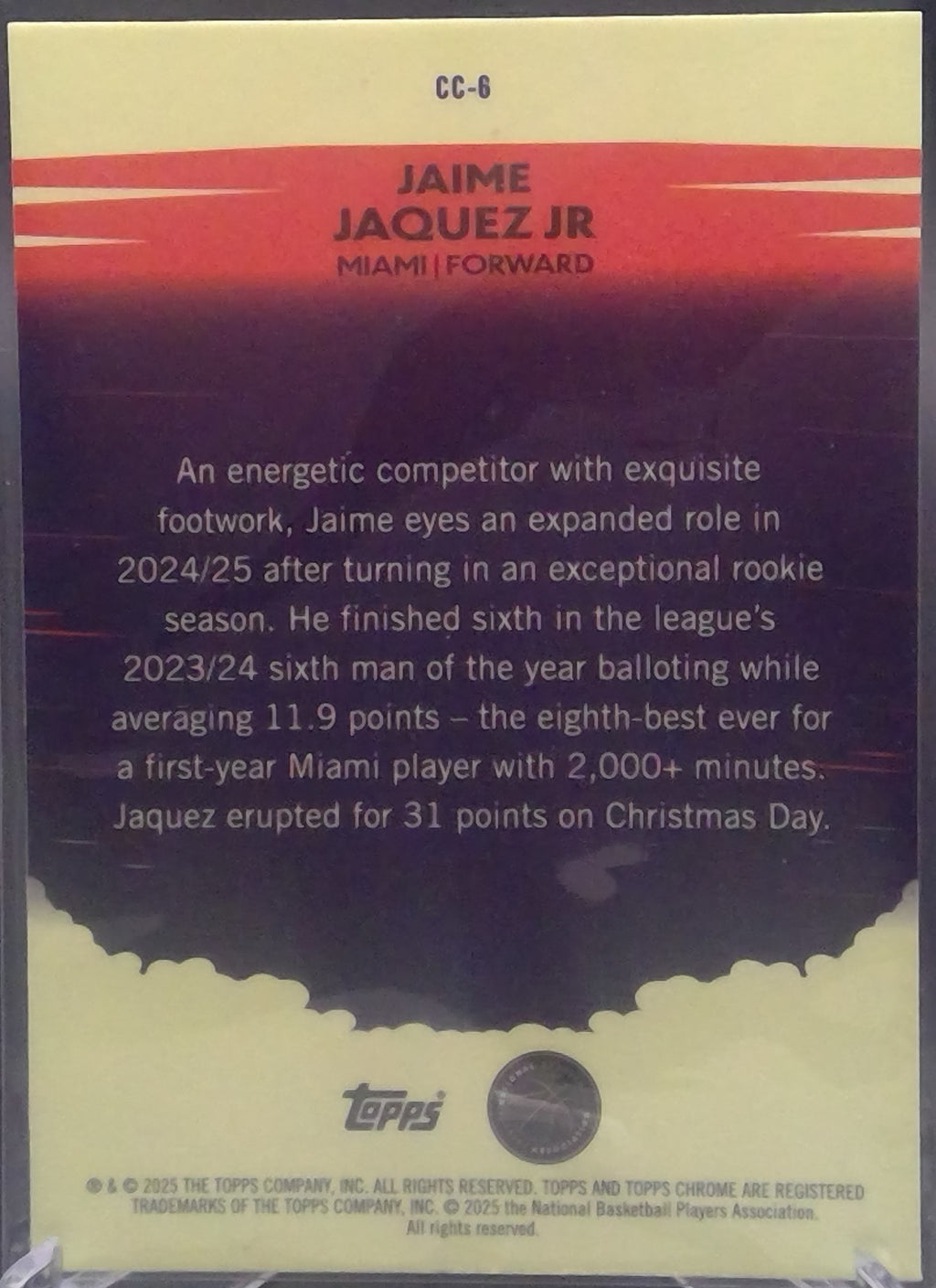 Jaime Jaquez Jr #CC-6