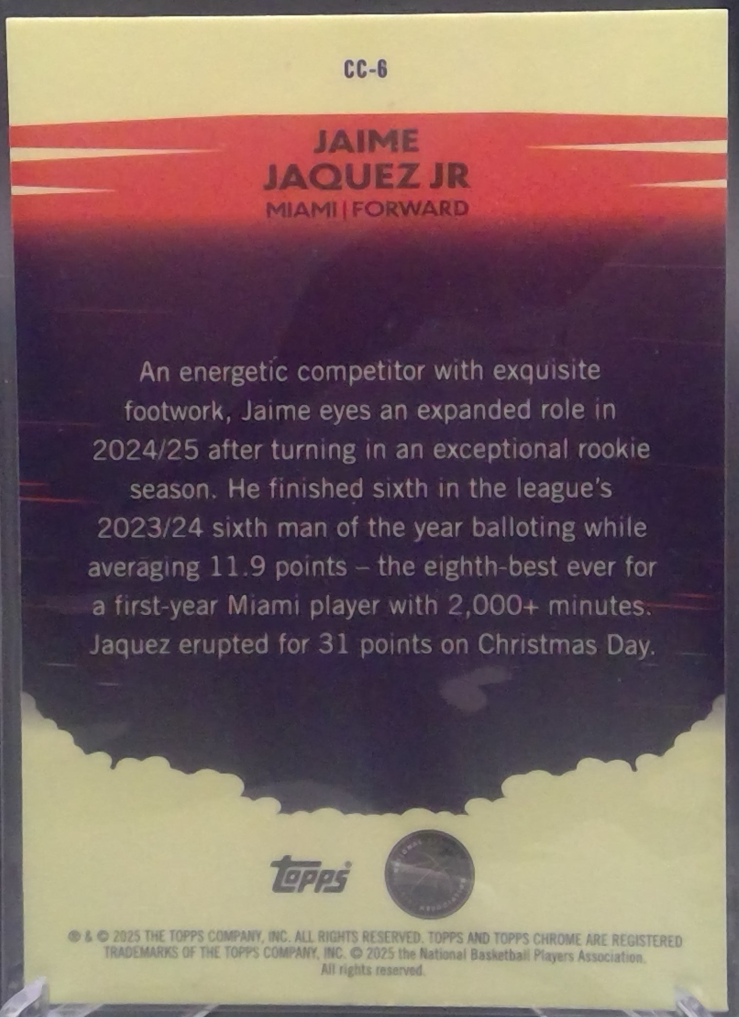 Jaime Jaquez Jr #CC-6