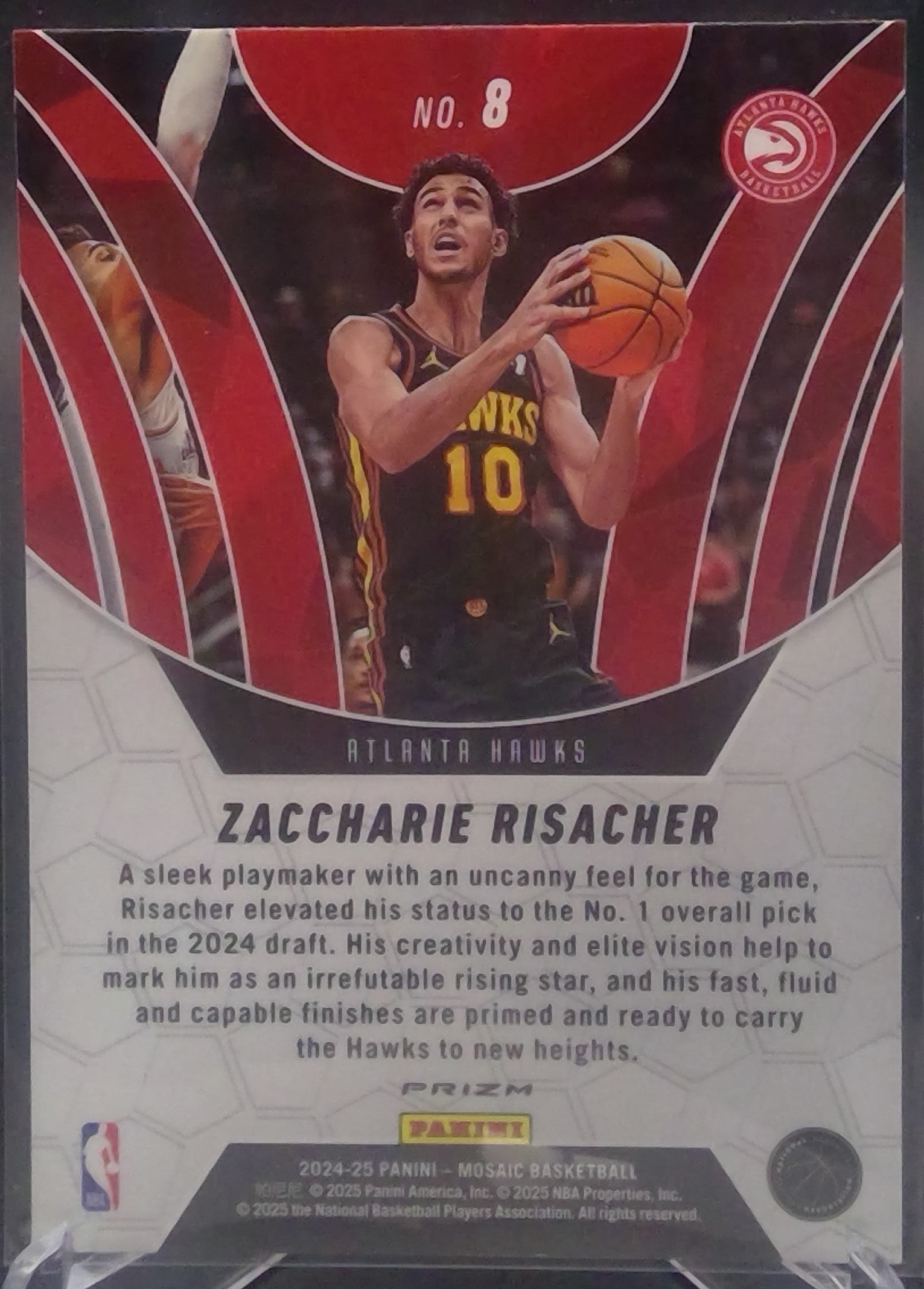 Zaccharie Risacher #8