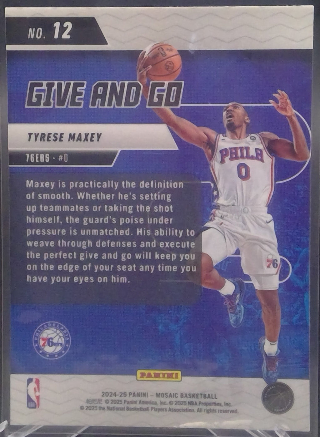 Tyrese Maxey #12