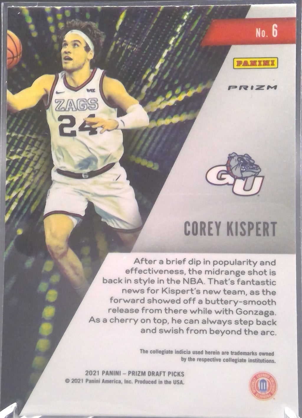 Corey Kispert #6