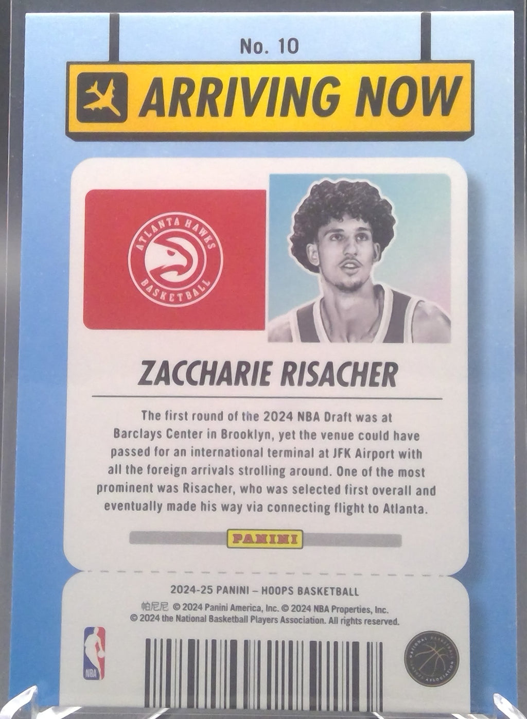Zaccharie Risacher #10