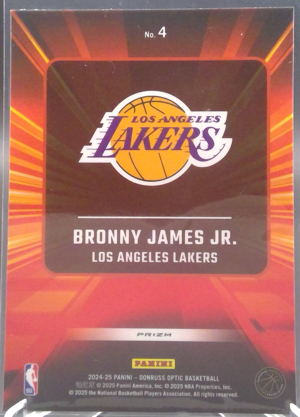 Bronny James Jr. #4