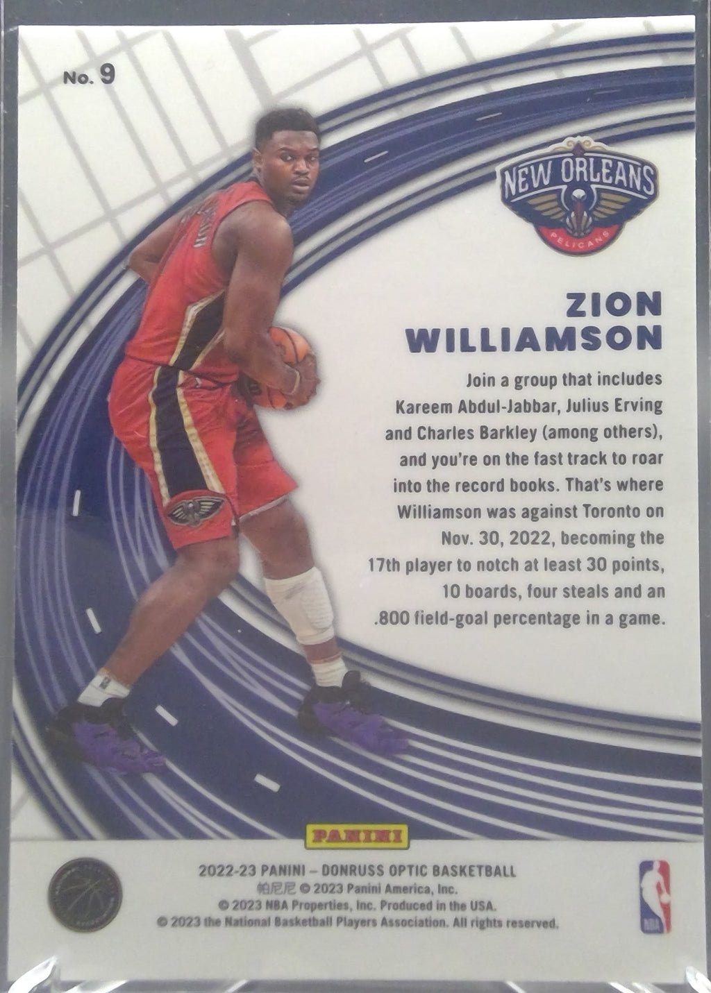 Zion Williamson #9