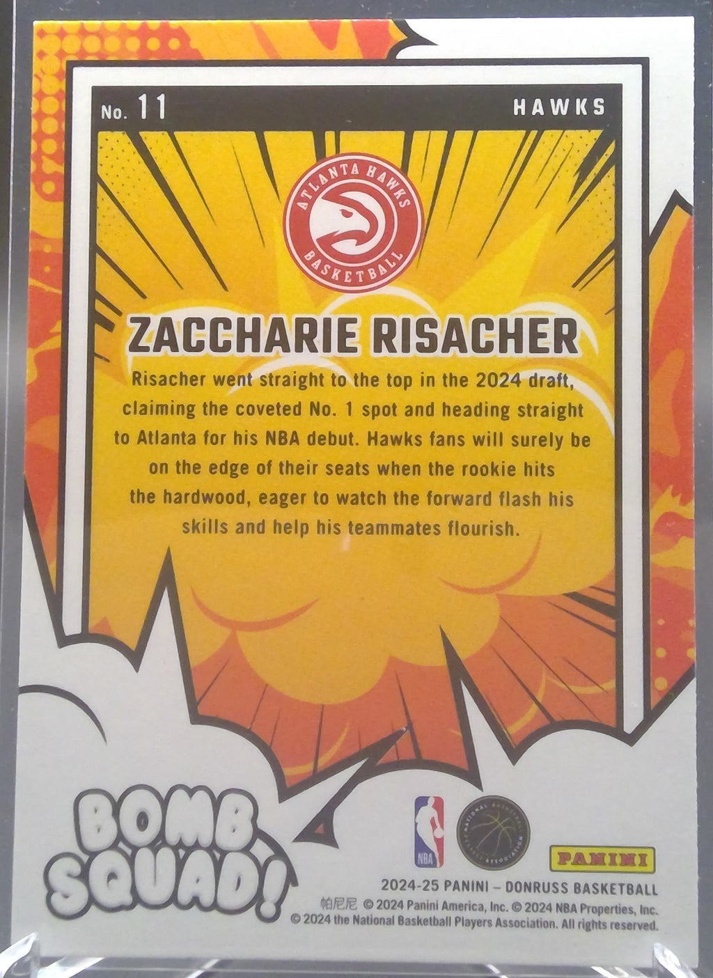 Zaccharie Risacher #11