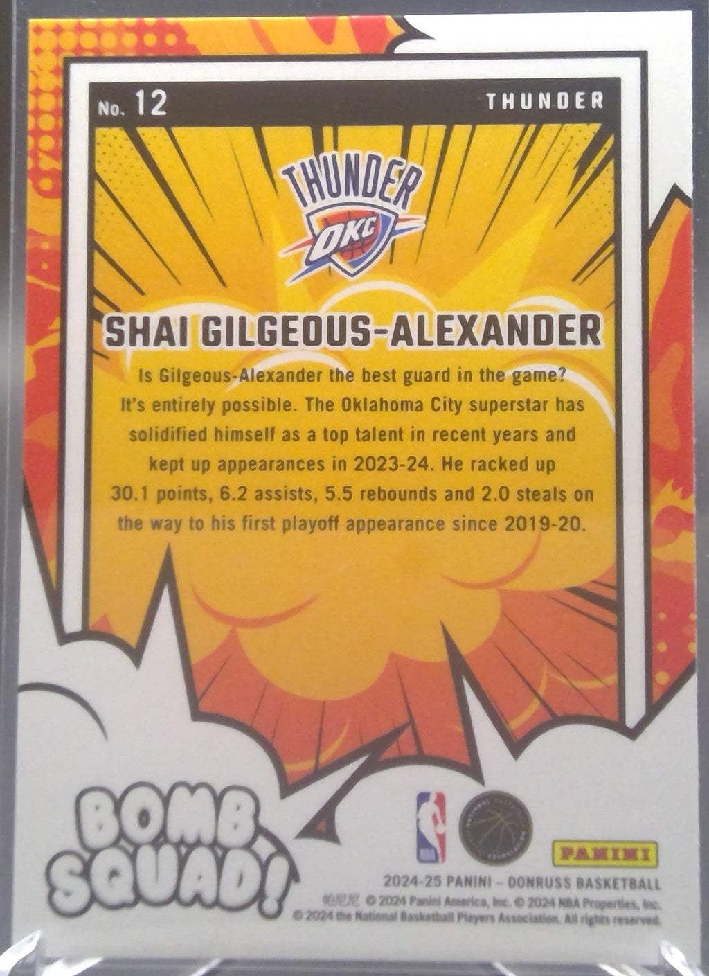 Shai Gilgeous-Alexander #12