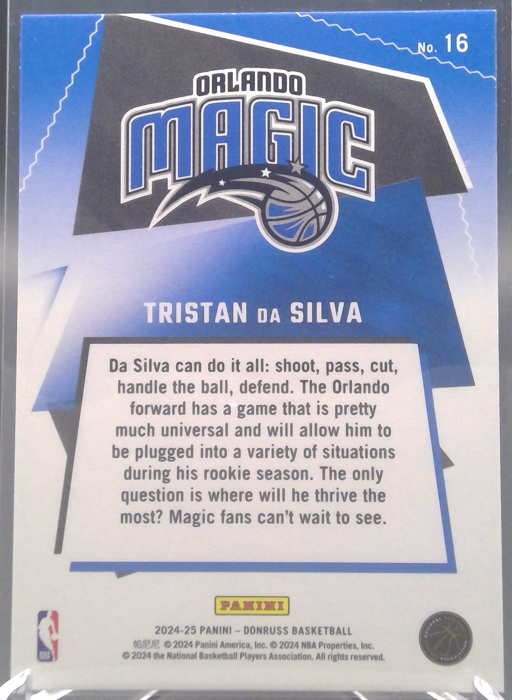Tristan da Silva #16