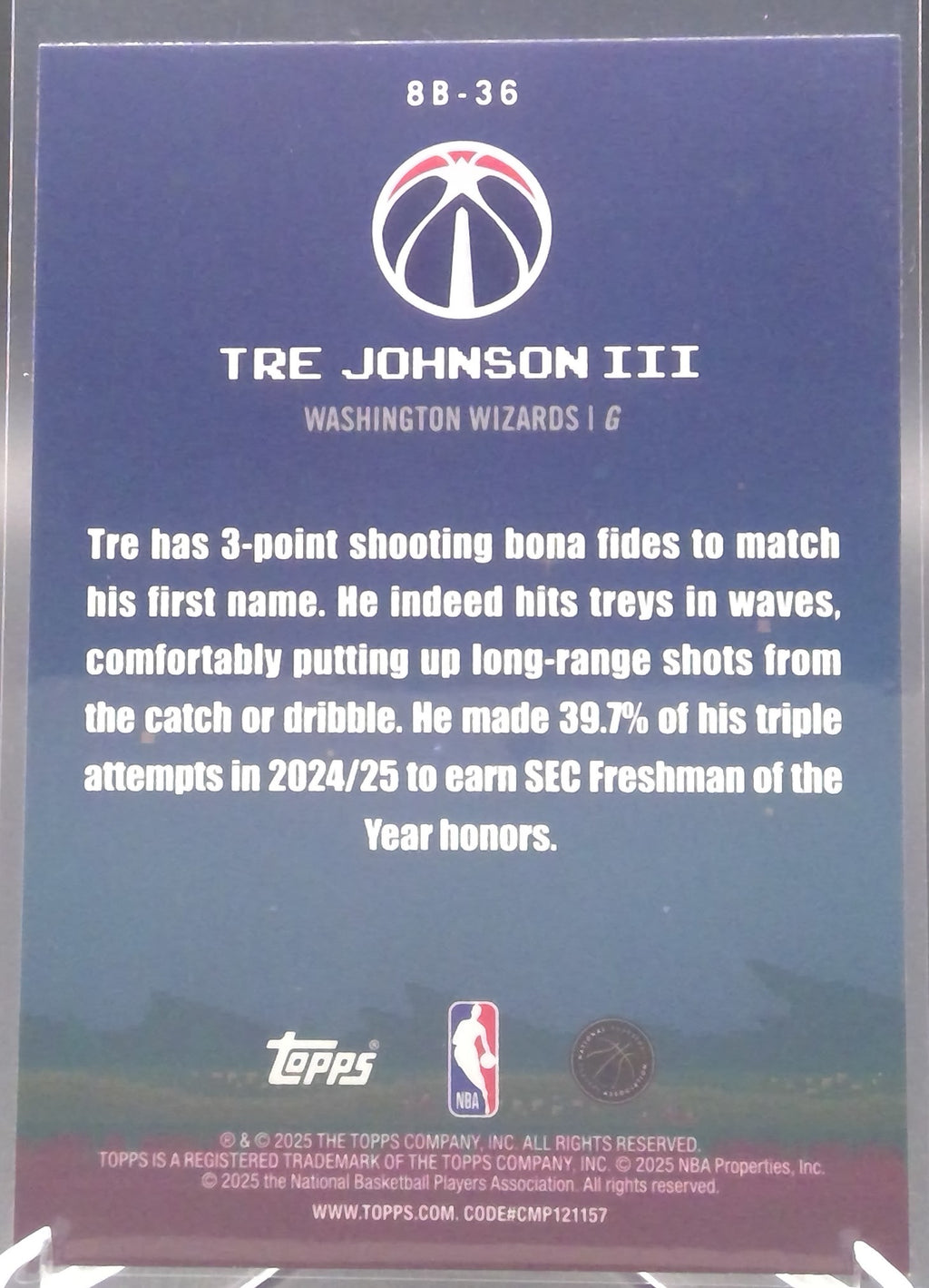 Tre Johnson III #8B-36