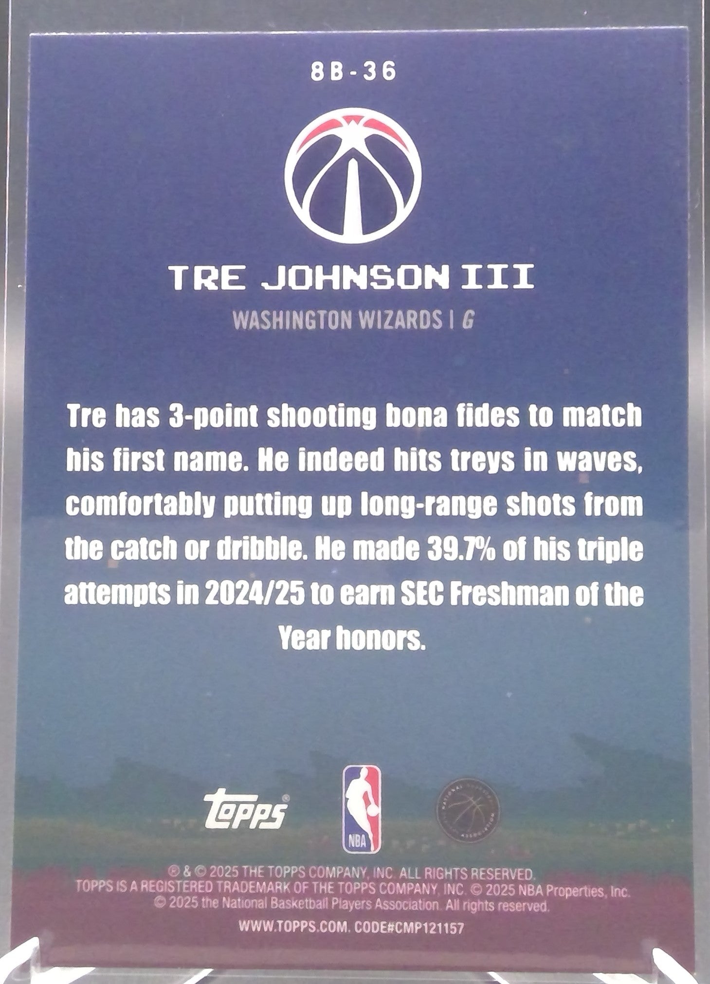 Tre Johnson III #8B-36