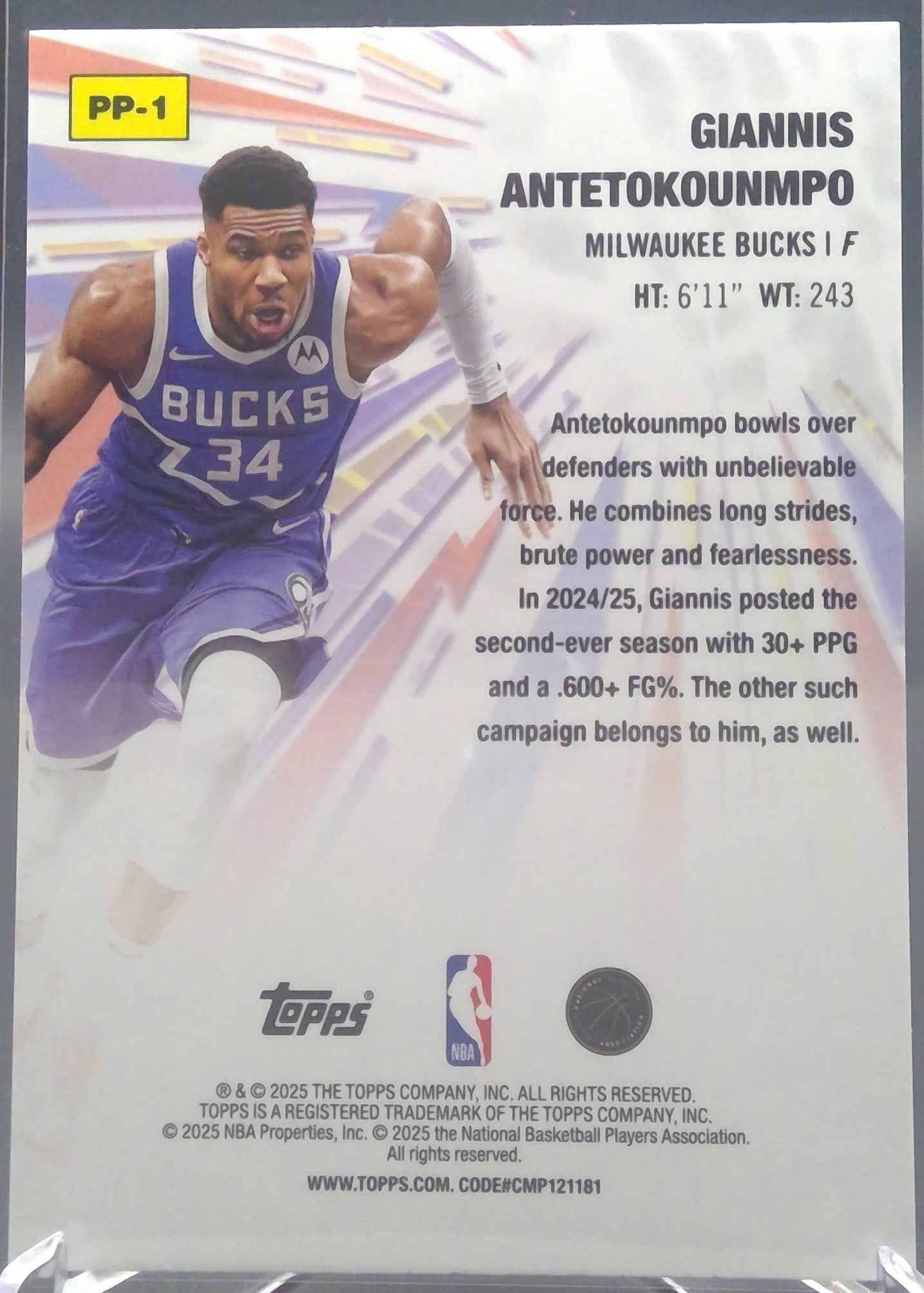 Giannis Antetokounmpo #PP-1