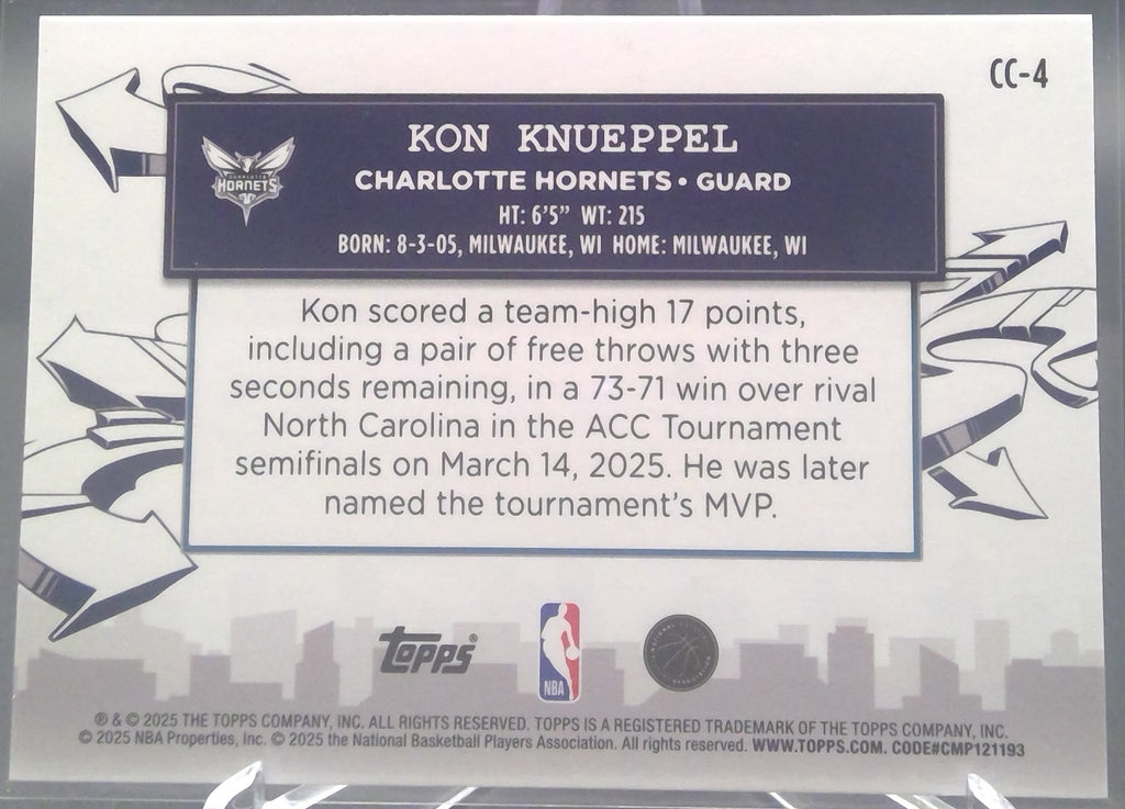 Kon Knueppel #CC-4