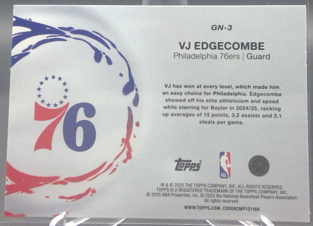 VJ Edgecombe #GN-3