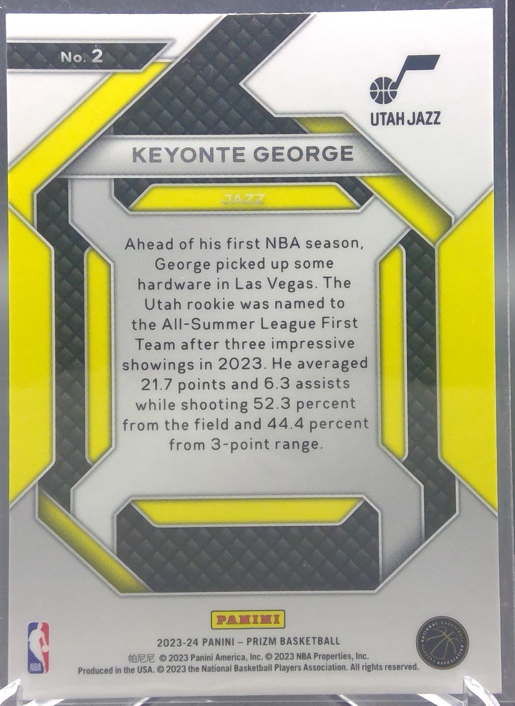 Keyonte George #2