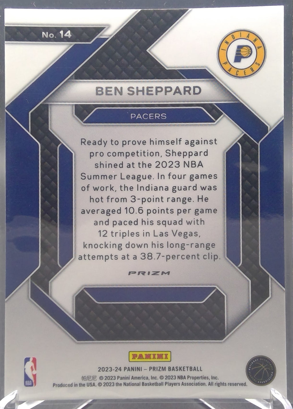 Ben Sheppard #14