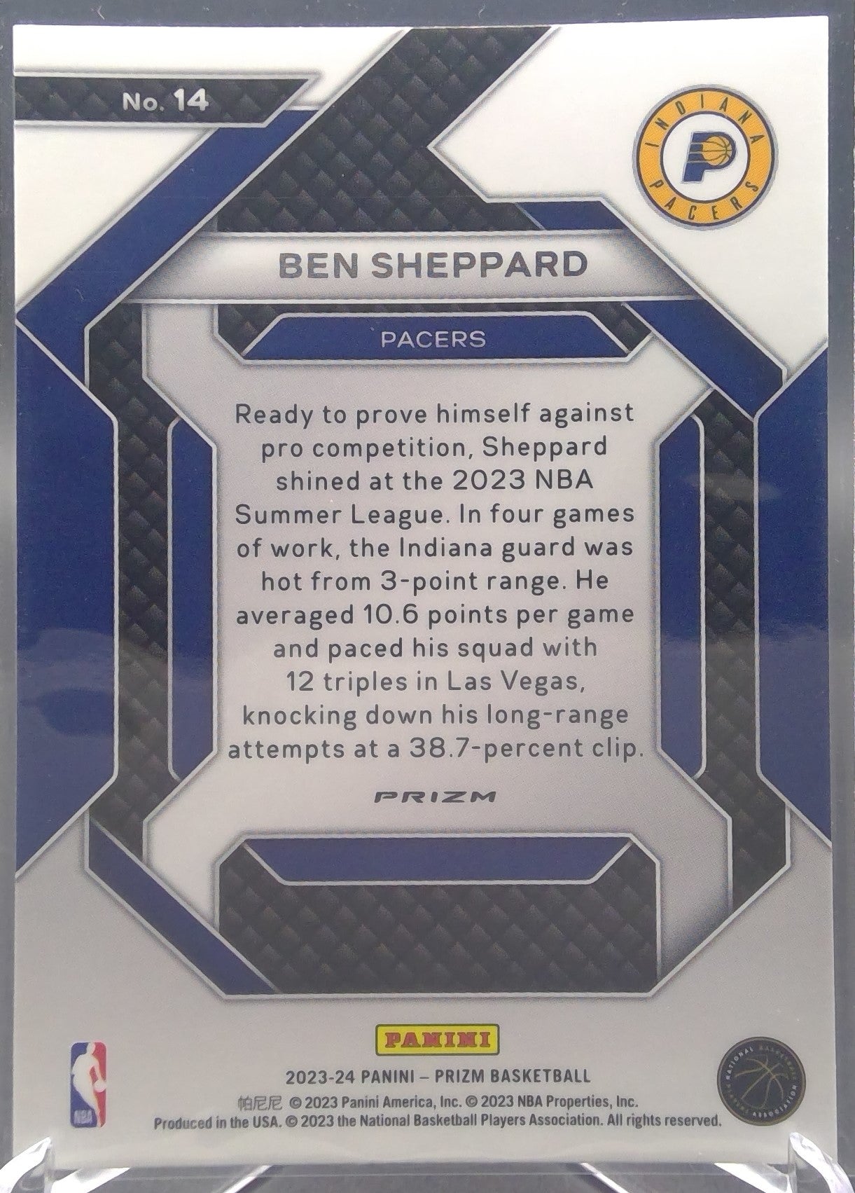 Ben Sheppard #14