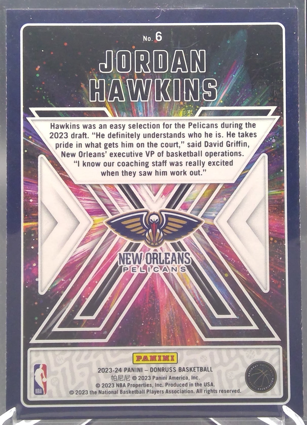 Jordan Hawkins #6