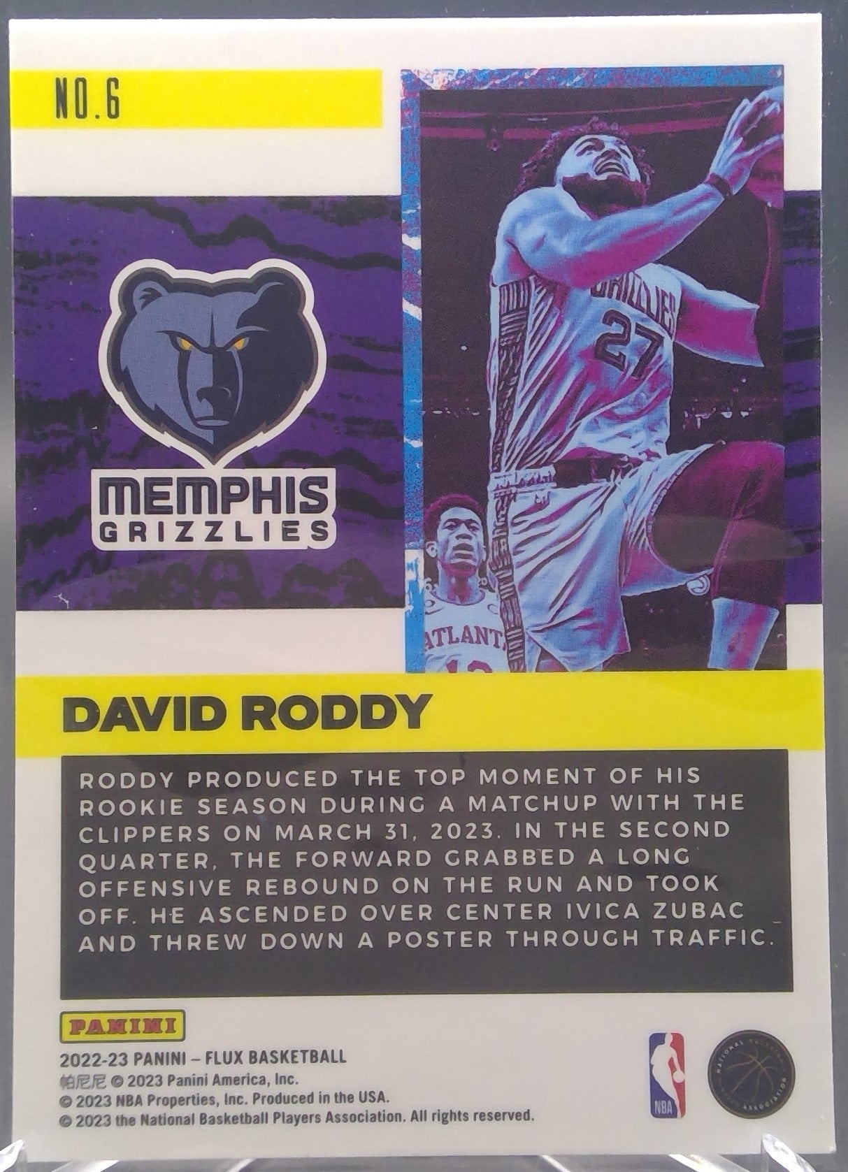 David Roddy #6