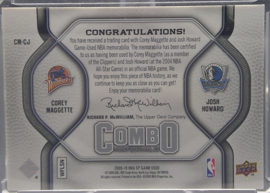 Corey Maggette / Josh Howard #CM-CJ