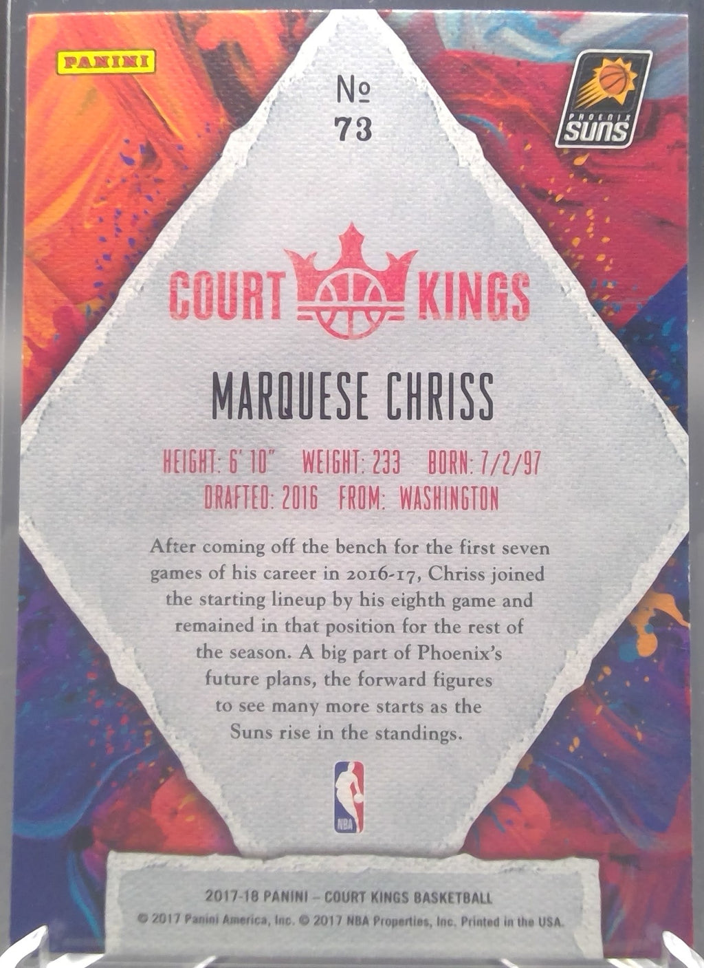 Marquese Chriss #73
