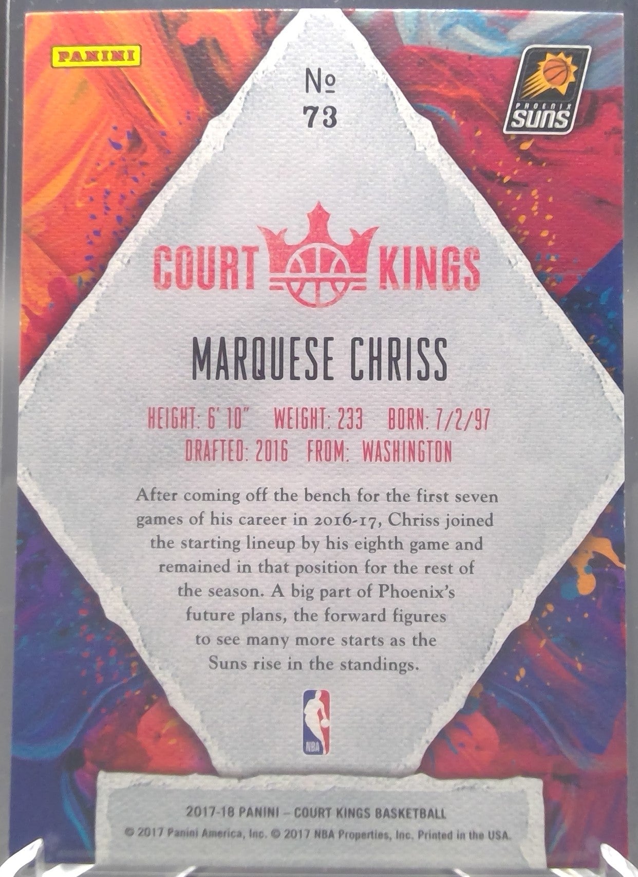 Marquese Chriss #73
