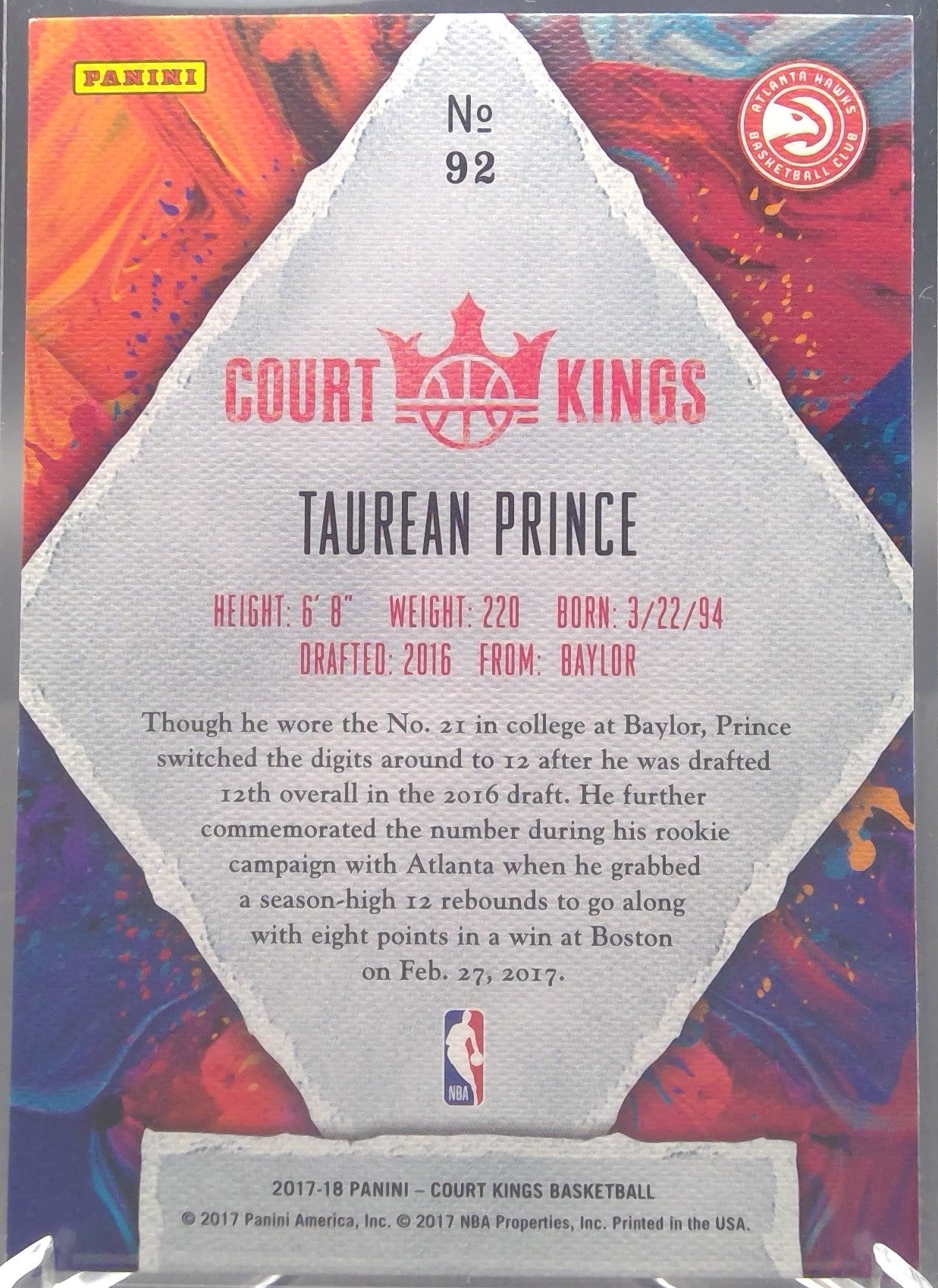 Taurean Prince #92