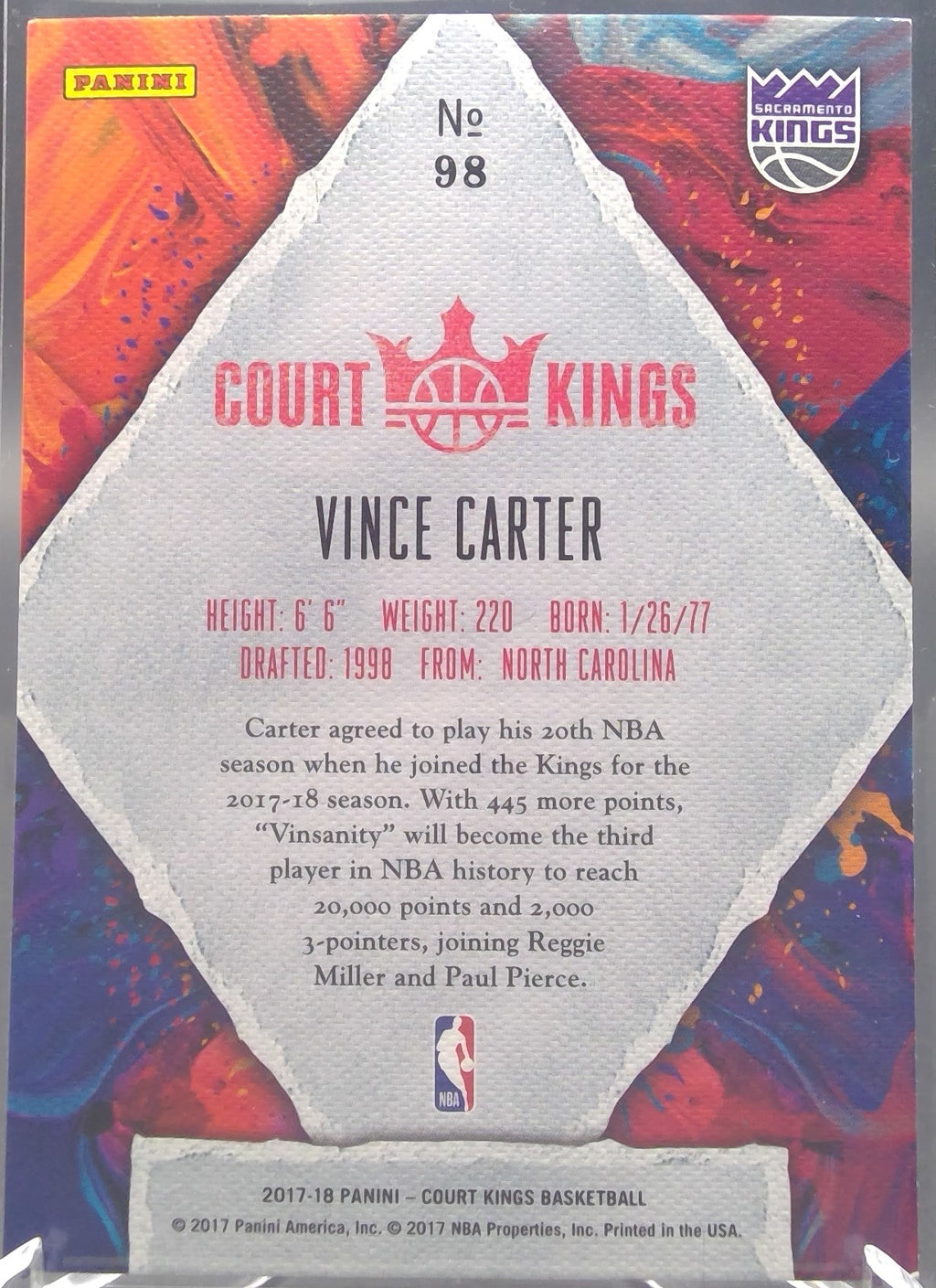 Vince Carter #98