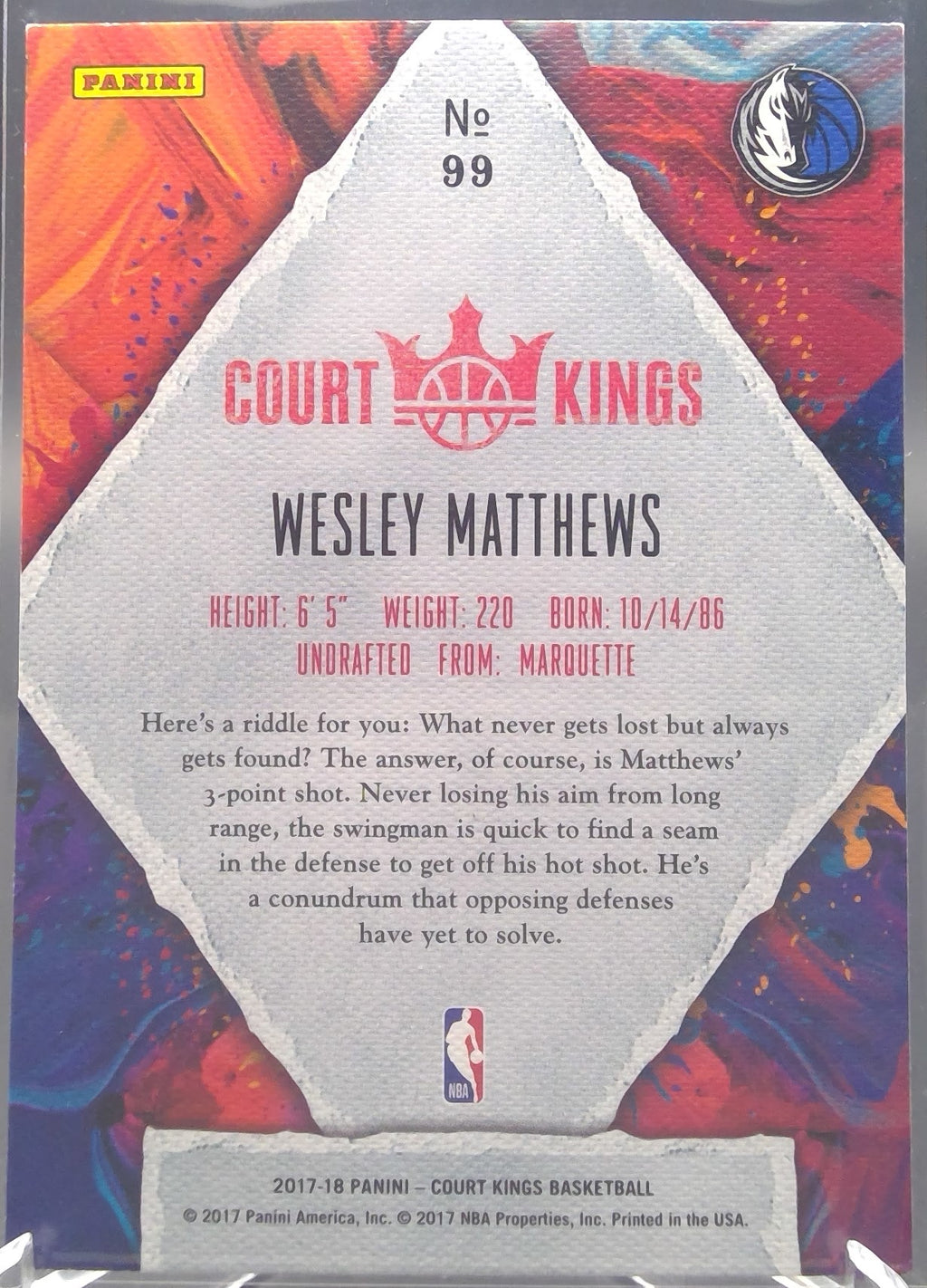 Wesley Matthews #99