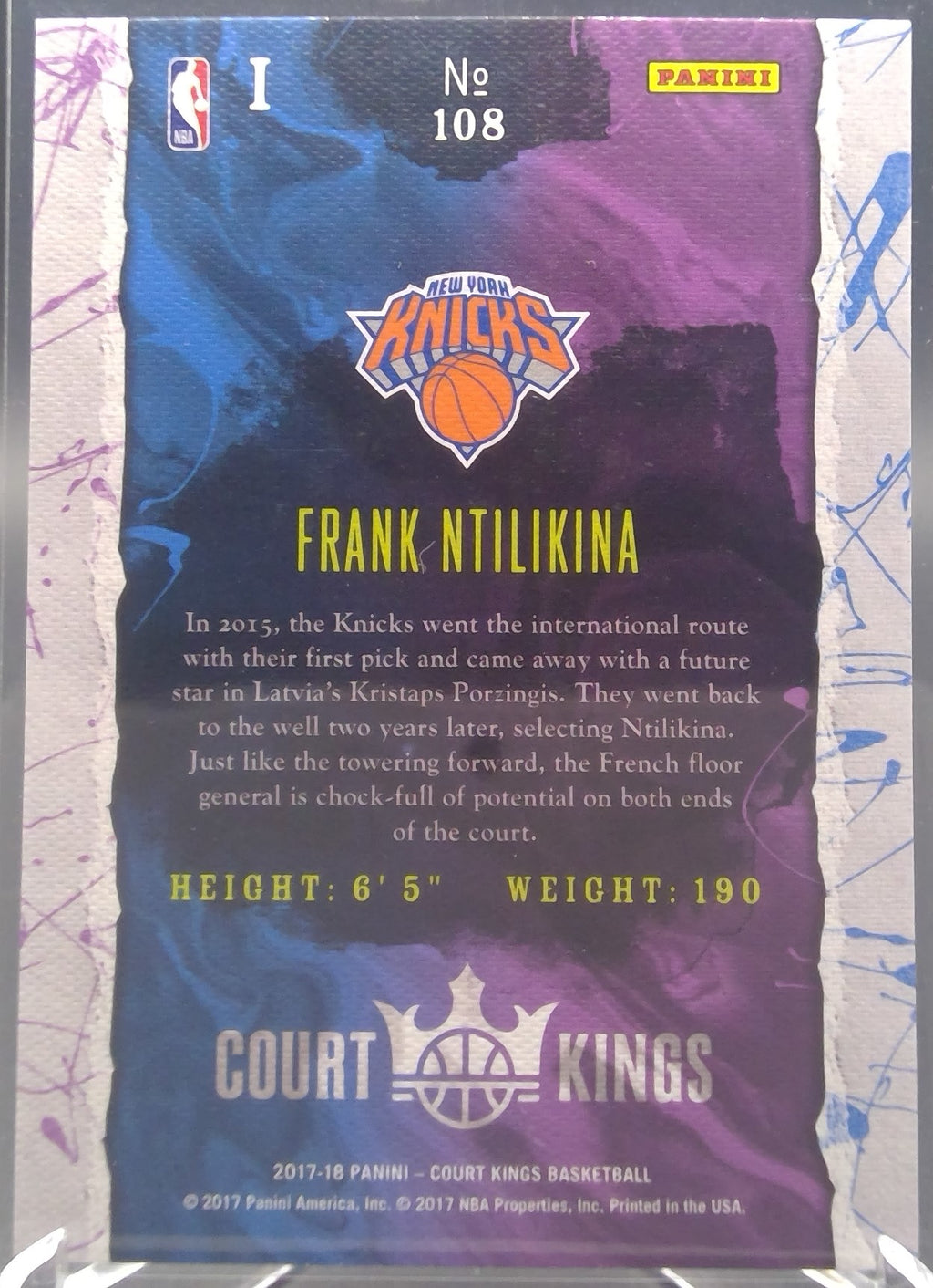 Frank Ntilikina #108