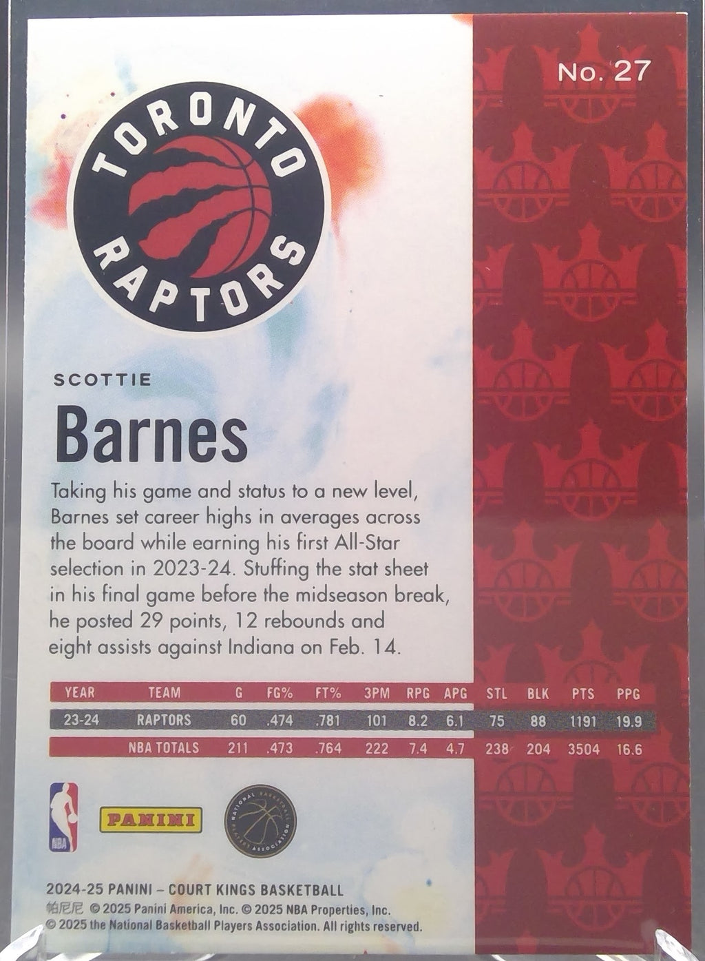 Scottie Barnes #27