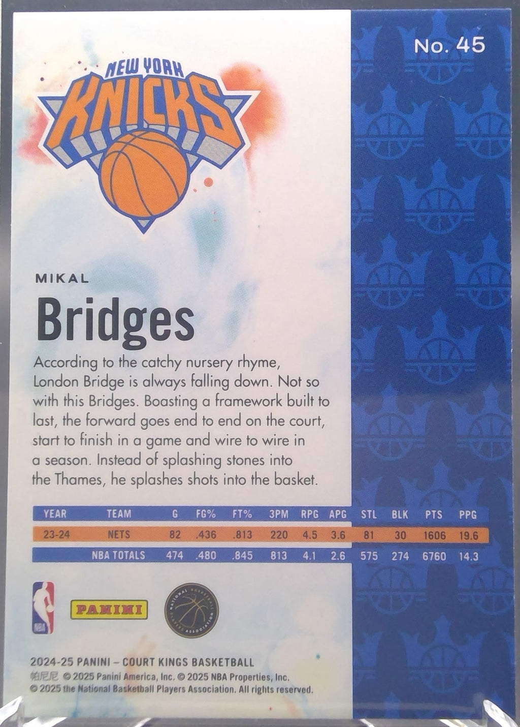 Mikal Bridges #45