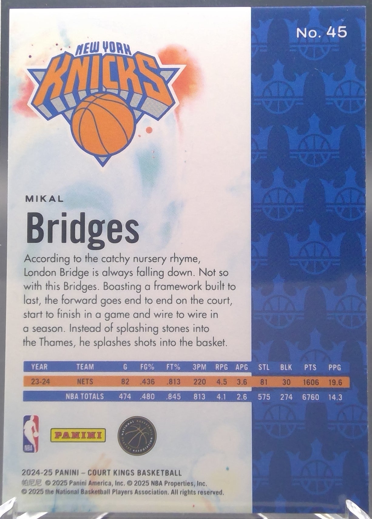 Mikal Bridges #45