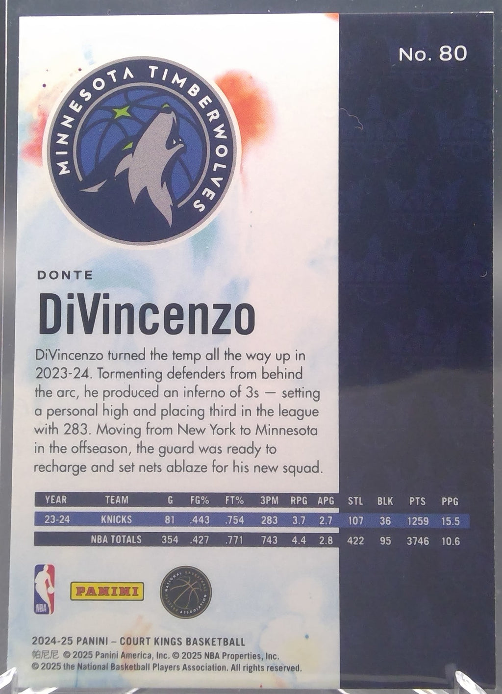 Donte DiVincenzo #80