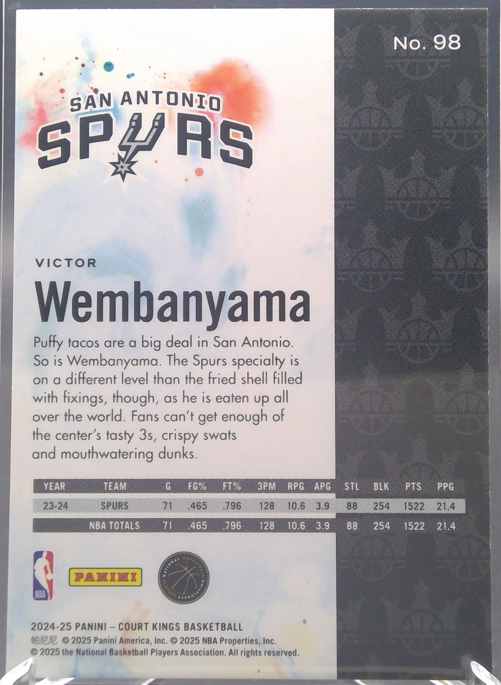 Victor Wembanyama #98
