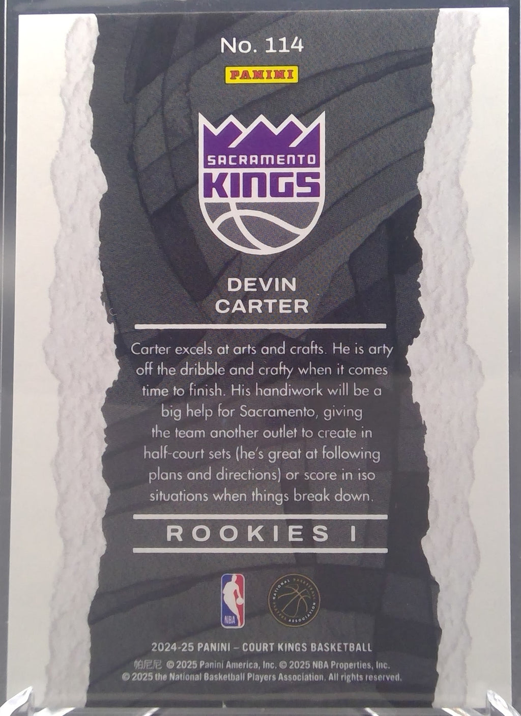 Devin Carter #114